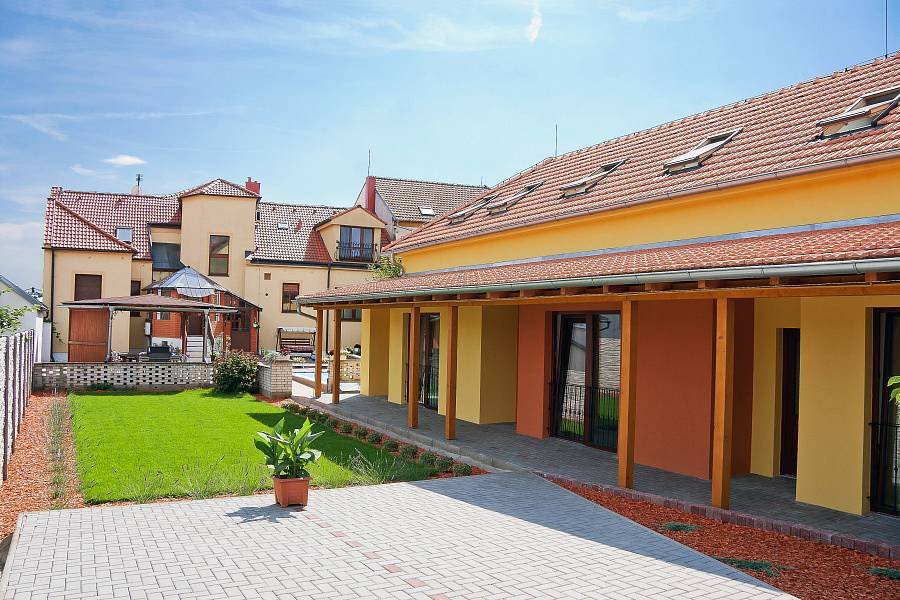 Pensión Čížek Mikulov - zona de patio