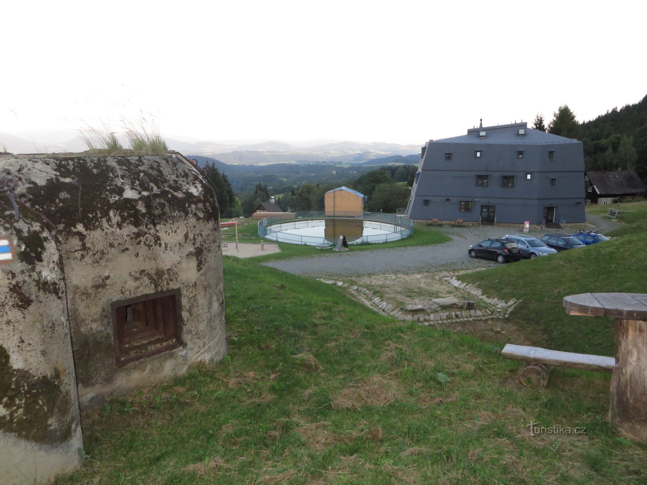 Kraličák panzió a szomszédos sípályáról