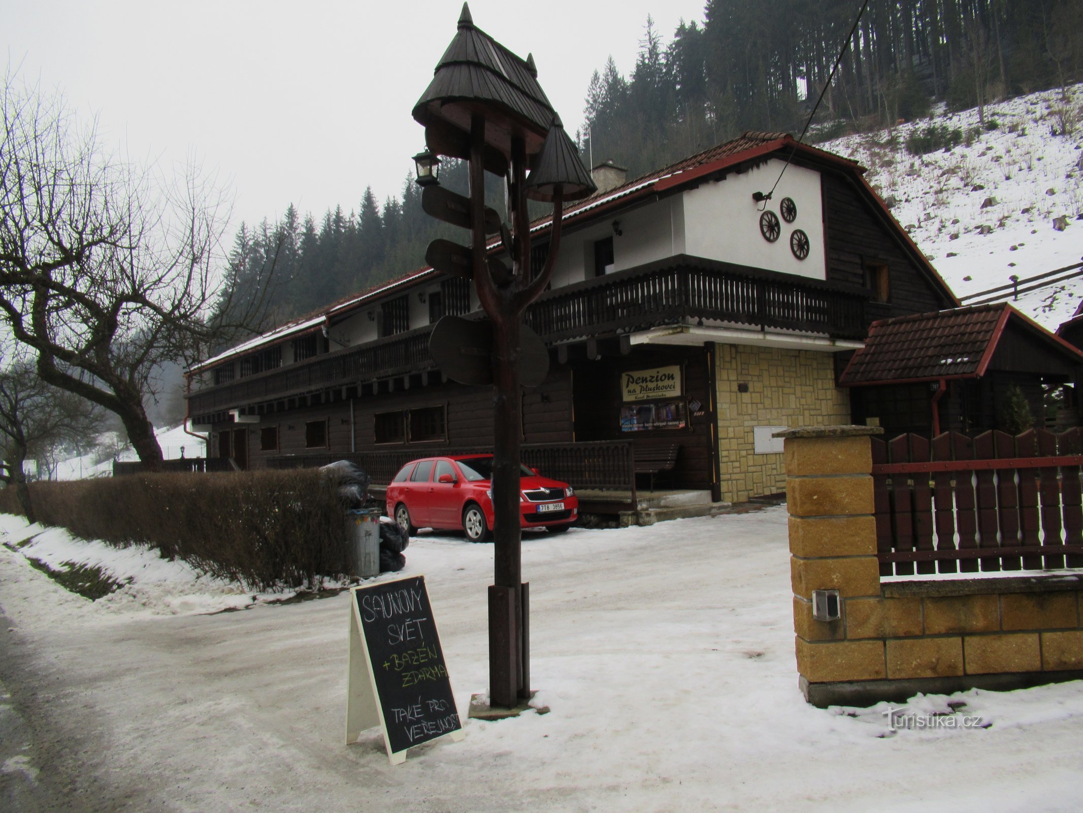 Pension sur Pluskovec à Velké Karlovice