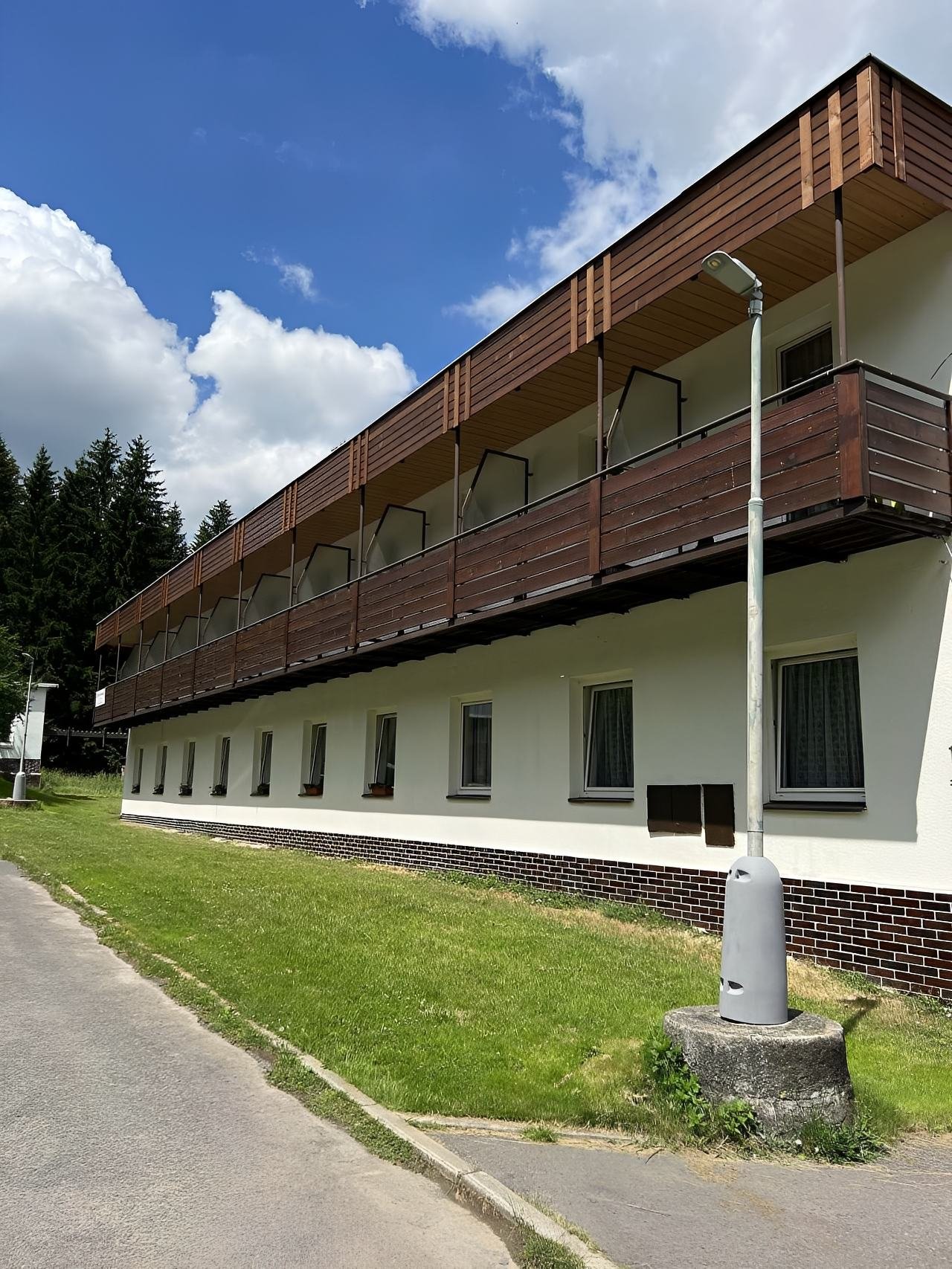 Penzion s balkonem