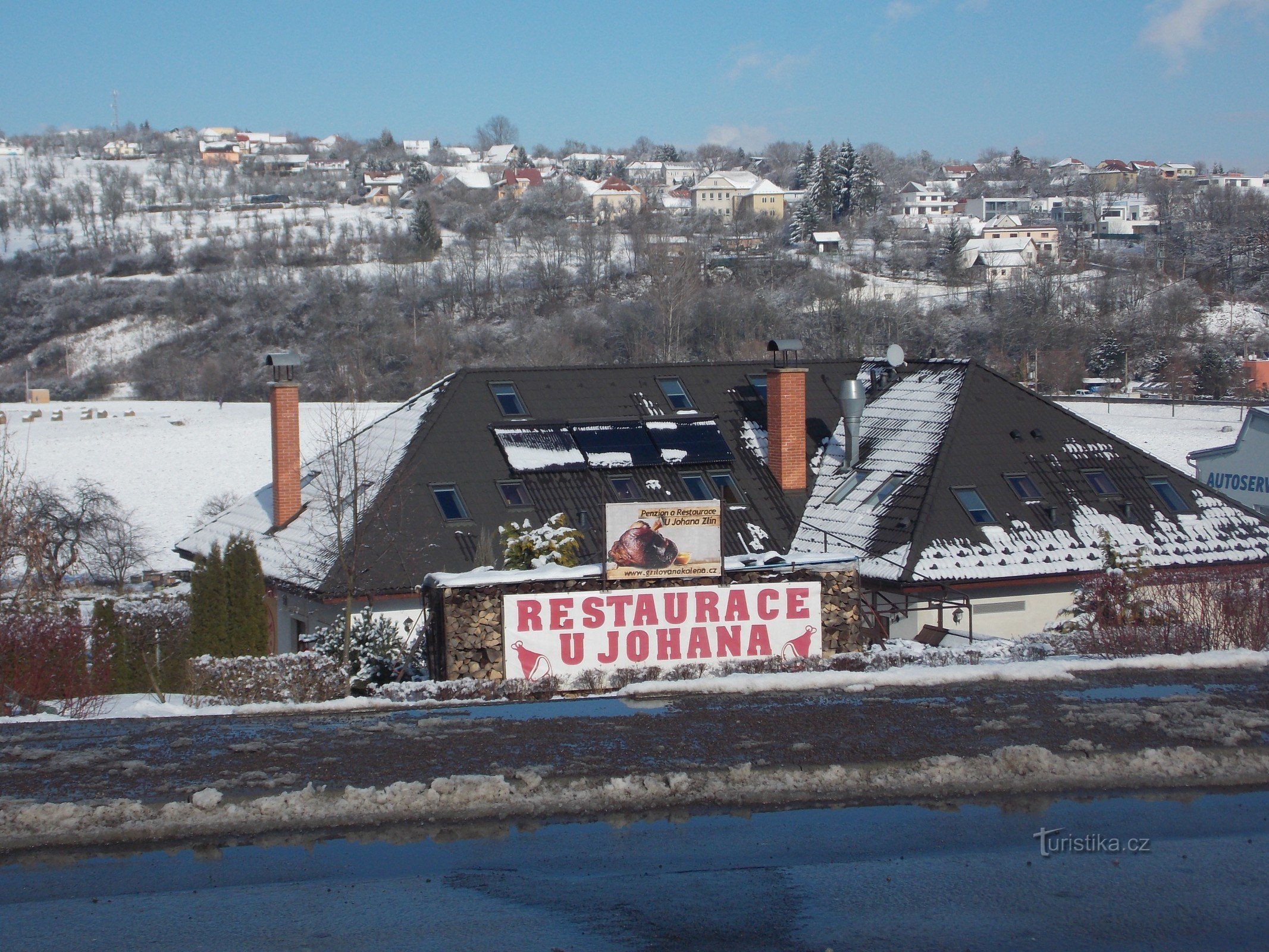 Pensionat med restaurant U Johana i Zlín