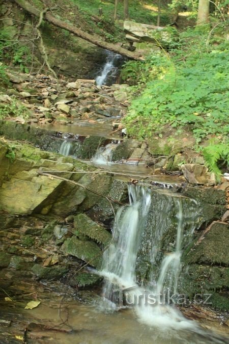 The rapids of the Kalský potok