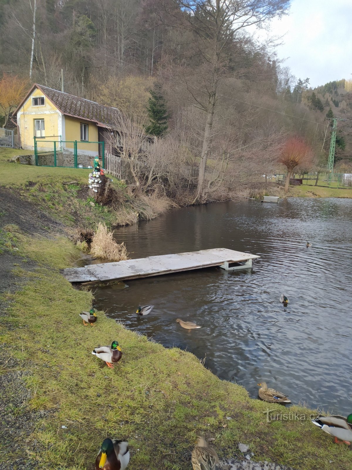 Perštejn pond