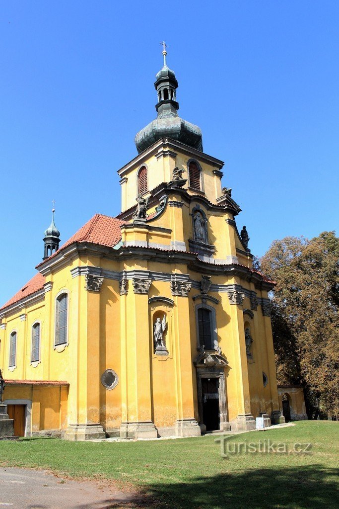 Peruc, kirken St. Peter og Paul