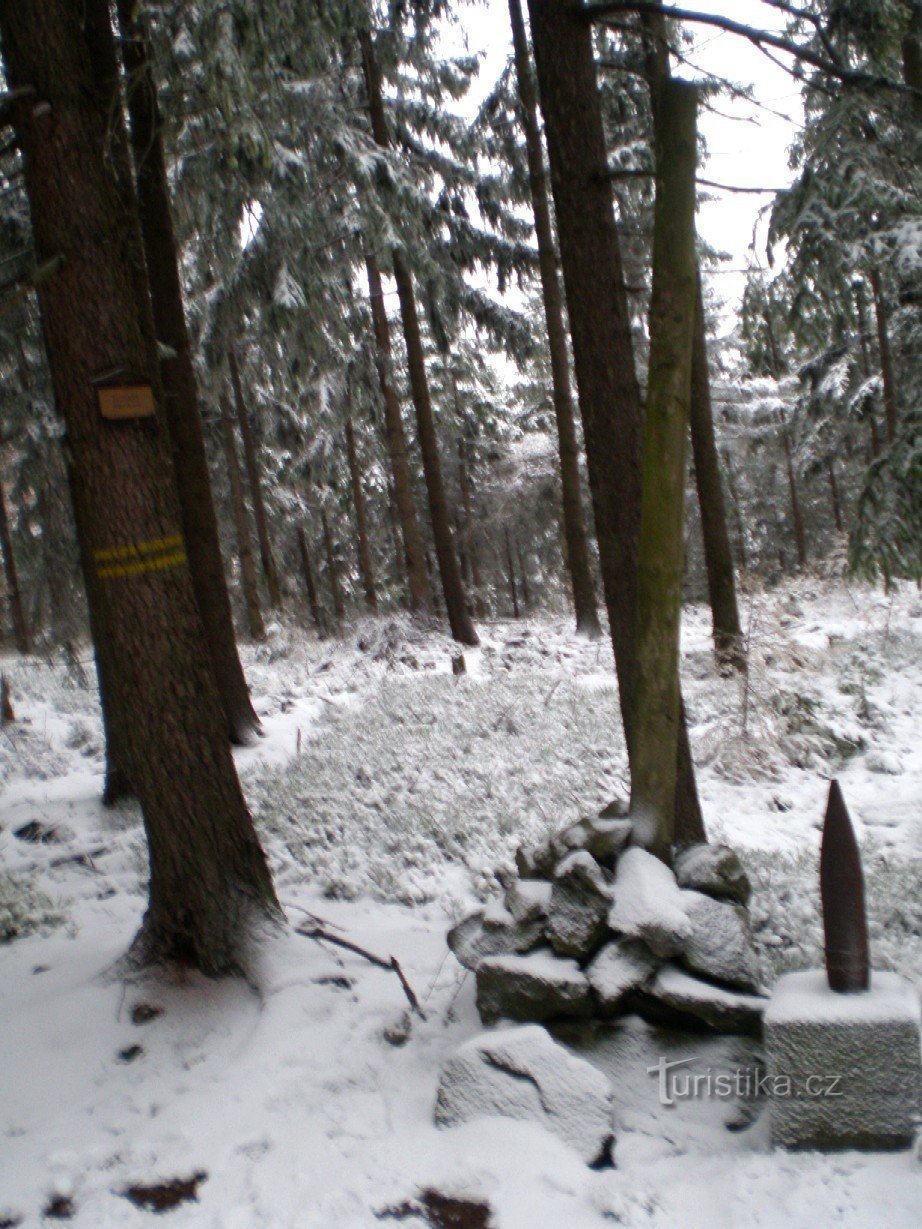 Peterák (Paterák) zu Beginn des Winters