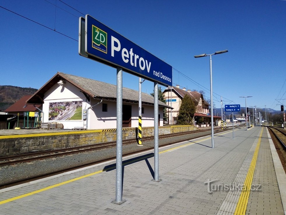 Dworzec kolejowy w Pietrowsku