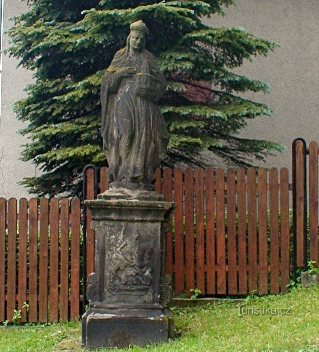 Petřvald barokk szobor