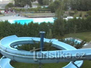 Petynka - toboggan aquatique - photo de webcam