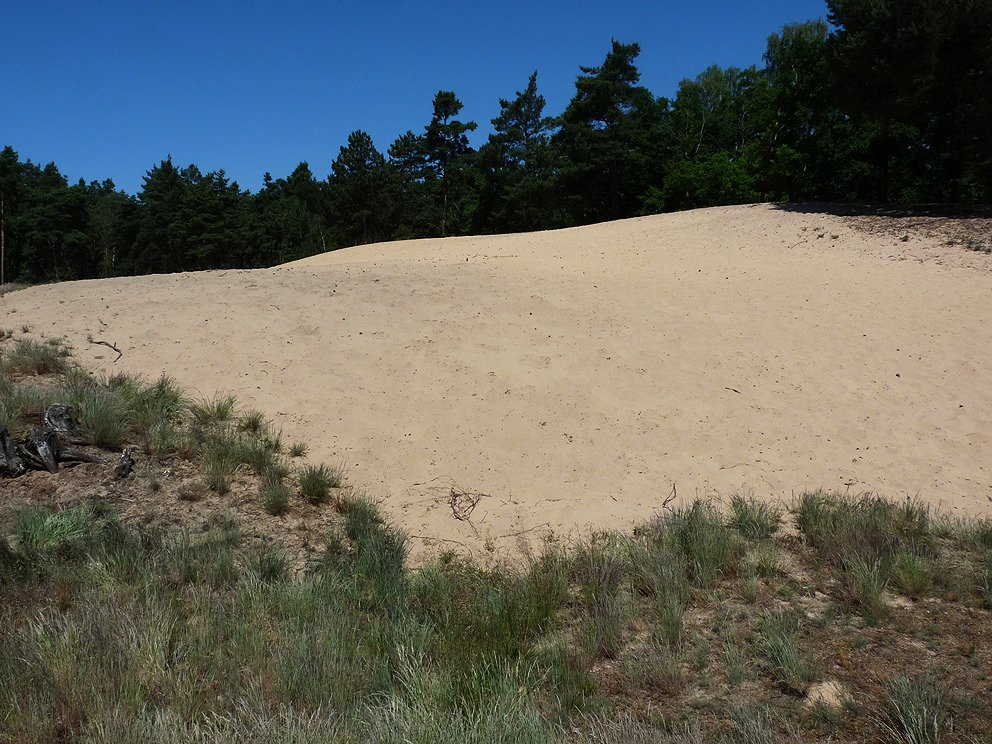 Deversare de nisip lângă Vlkov