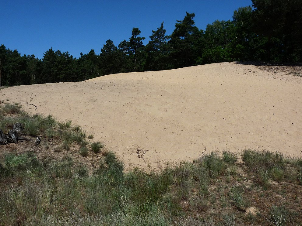 Sand spill near Vlkov