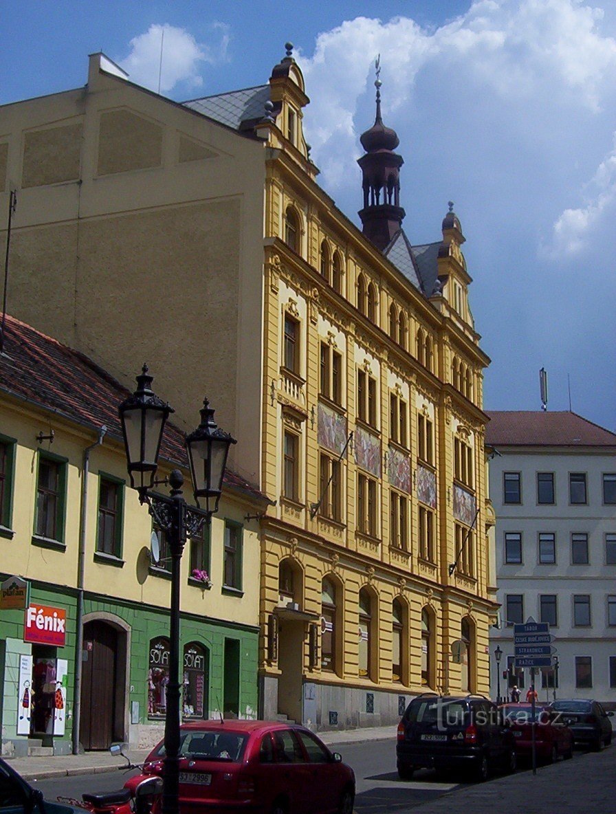 Písek-Hotel Otava (Dvořák)-Foto: Ulrych Mir.