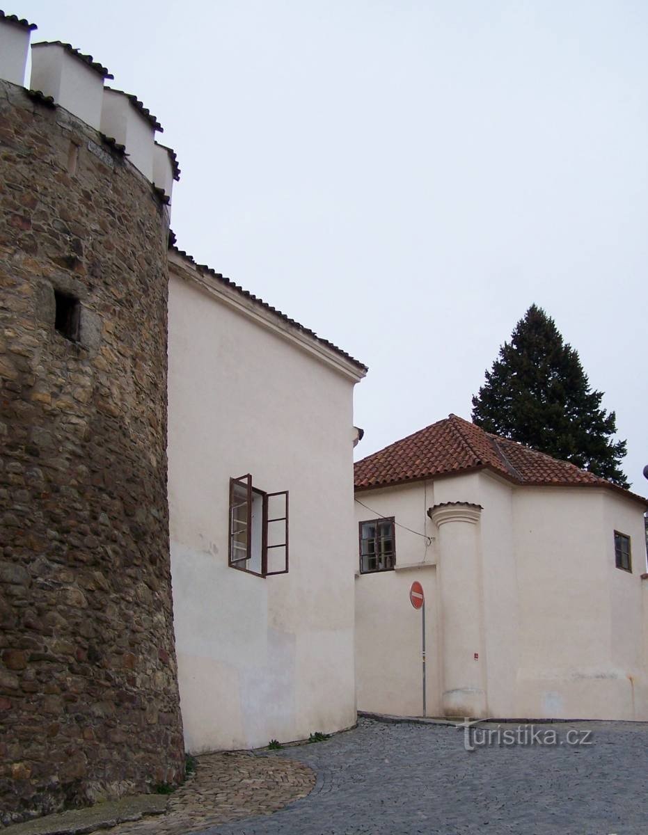 Písek - Mura della città