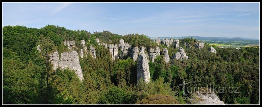 Türme aus Sandstein