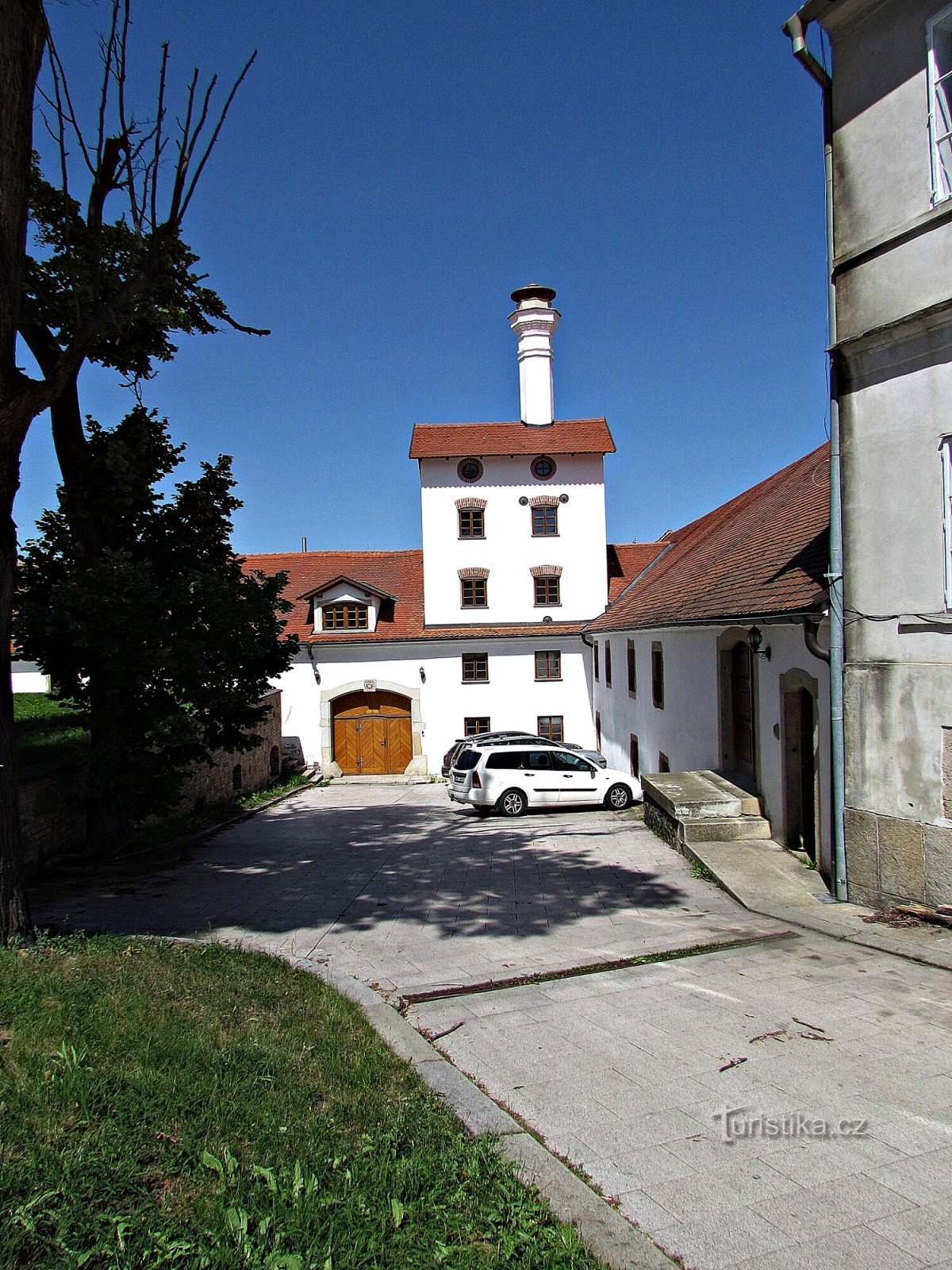 Brewery yard