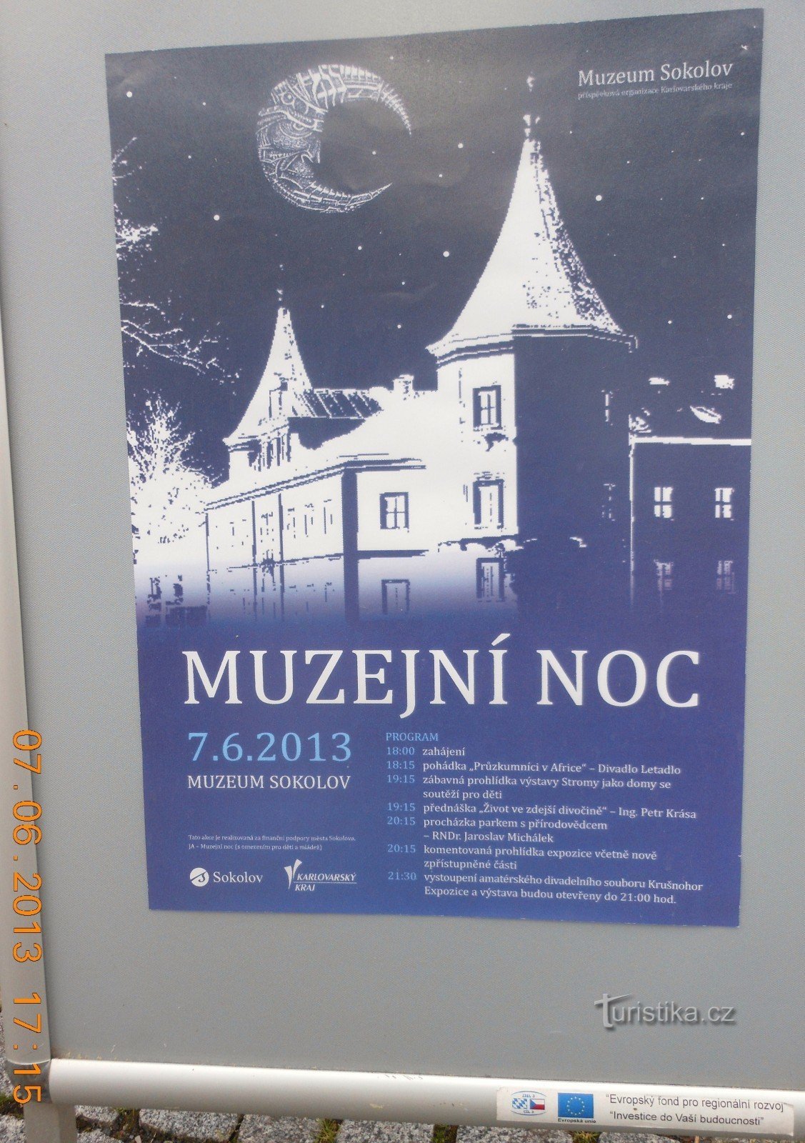 plakat na noc muzeów...