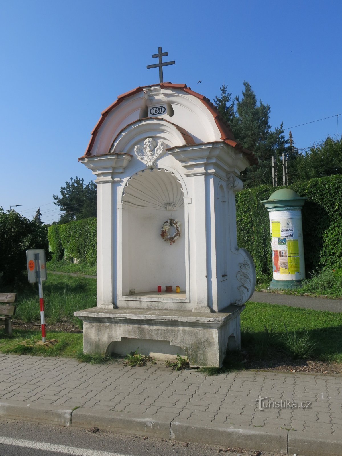 Planá nad Lužnicí - Pyhän Nikolauksen kappeli. Barbara
