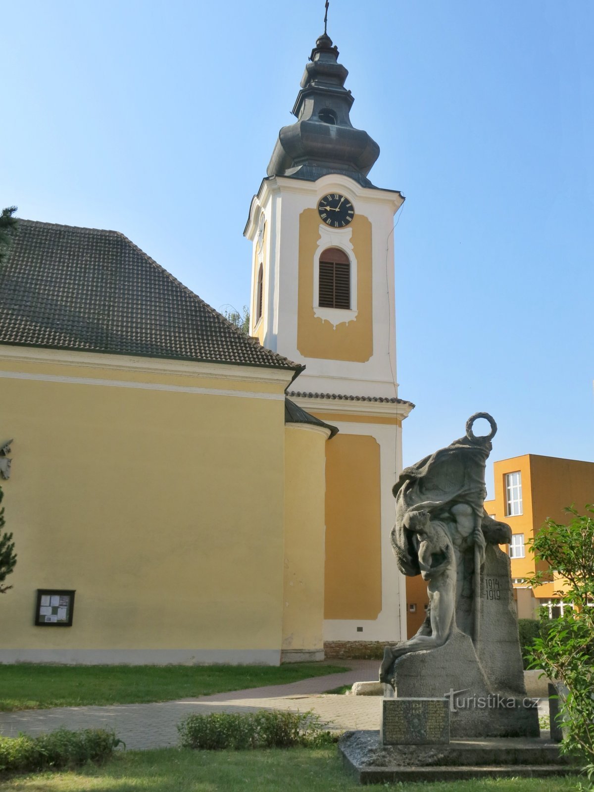 Planá nad Lužnicí - biserica Sf. Wenceslas