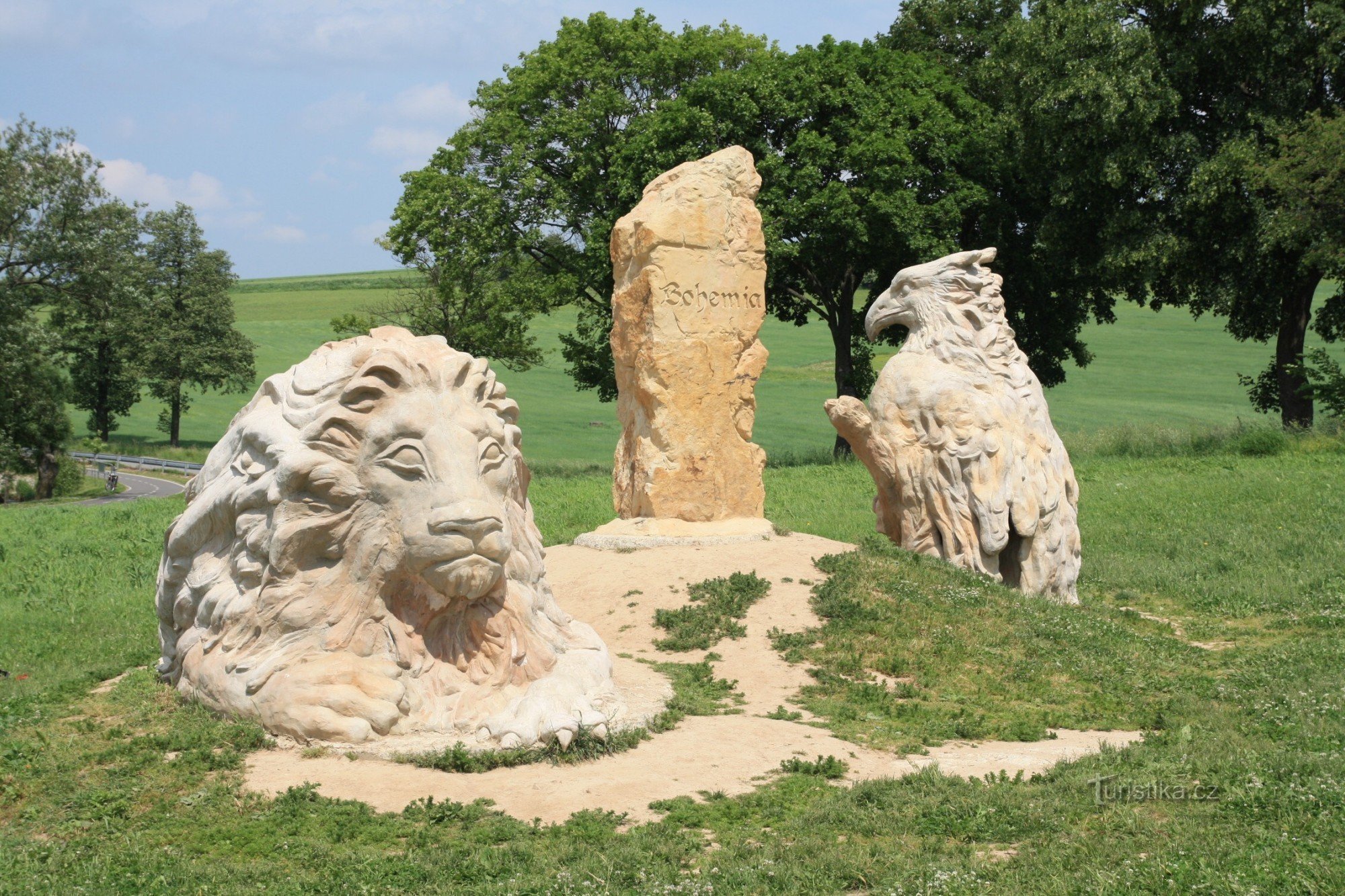 Skulptur Grænsesten