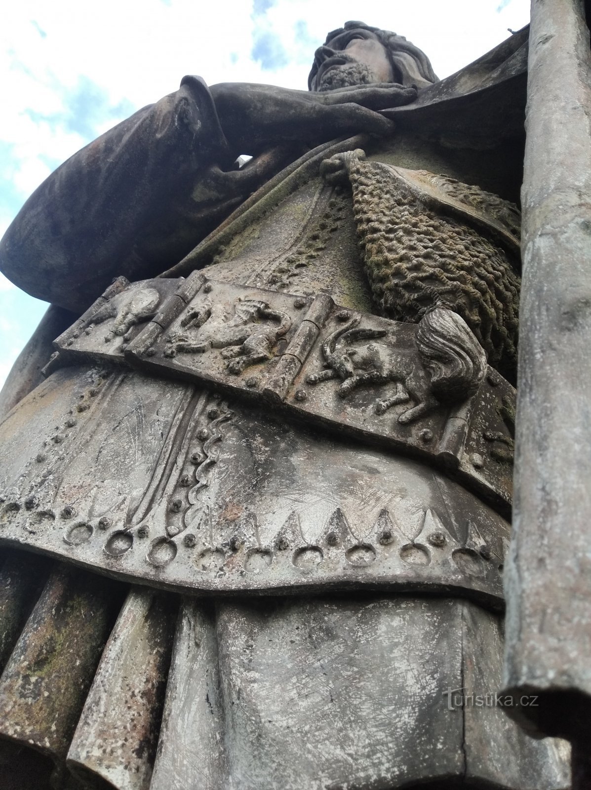 Skulptur af Sankt Hubert / Foto: Matěj Martinčík