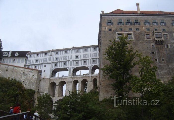 Most kaskadowy - część zamku - Lateran