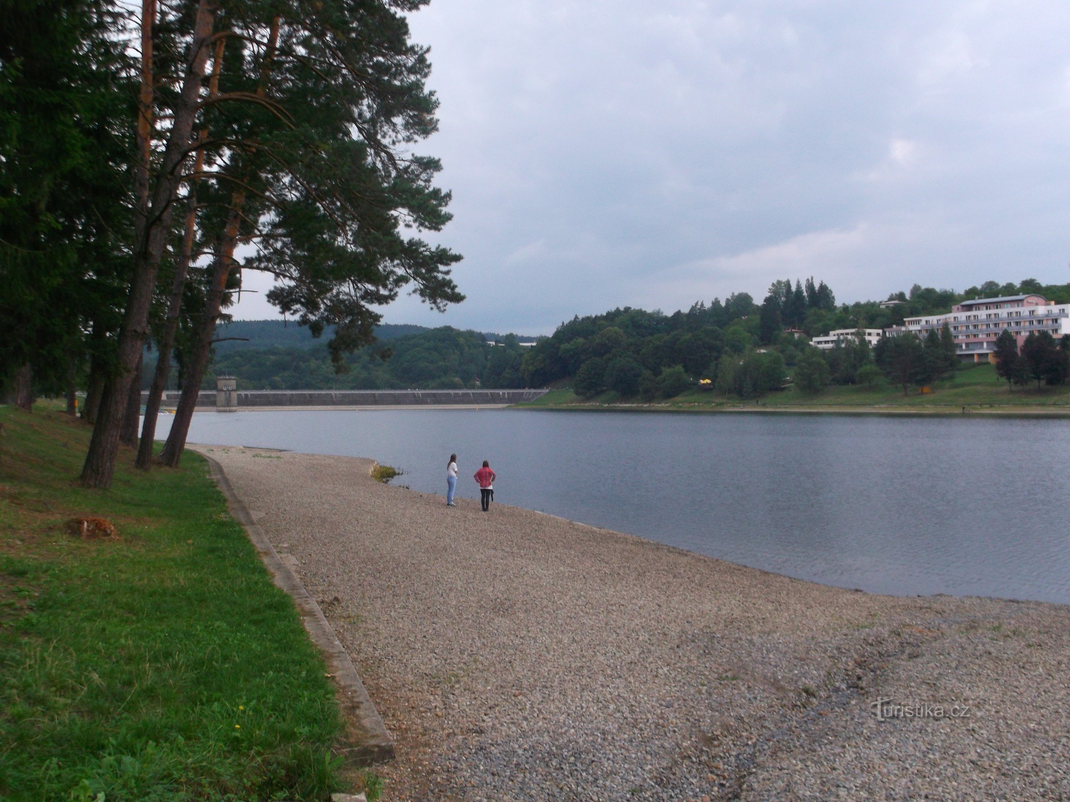 plaža na kraju praznika