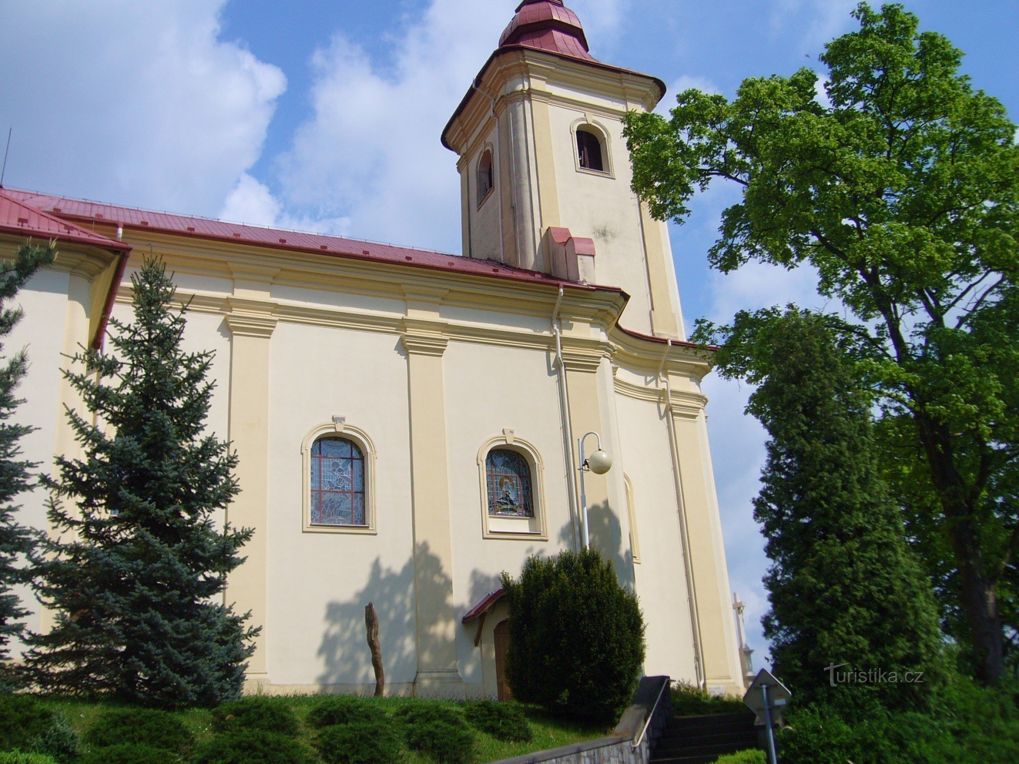 Plesná - Szent István-templom. Jakub