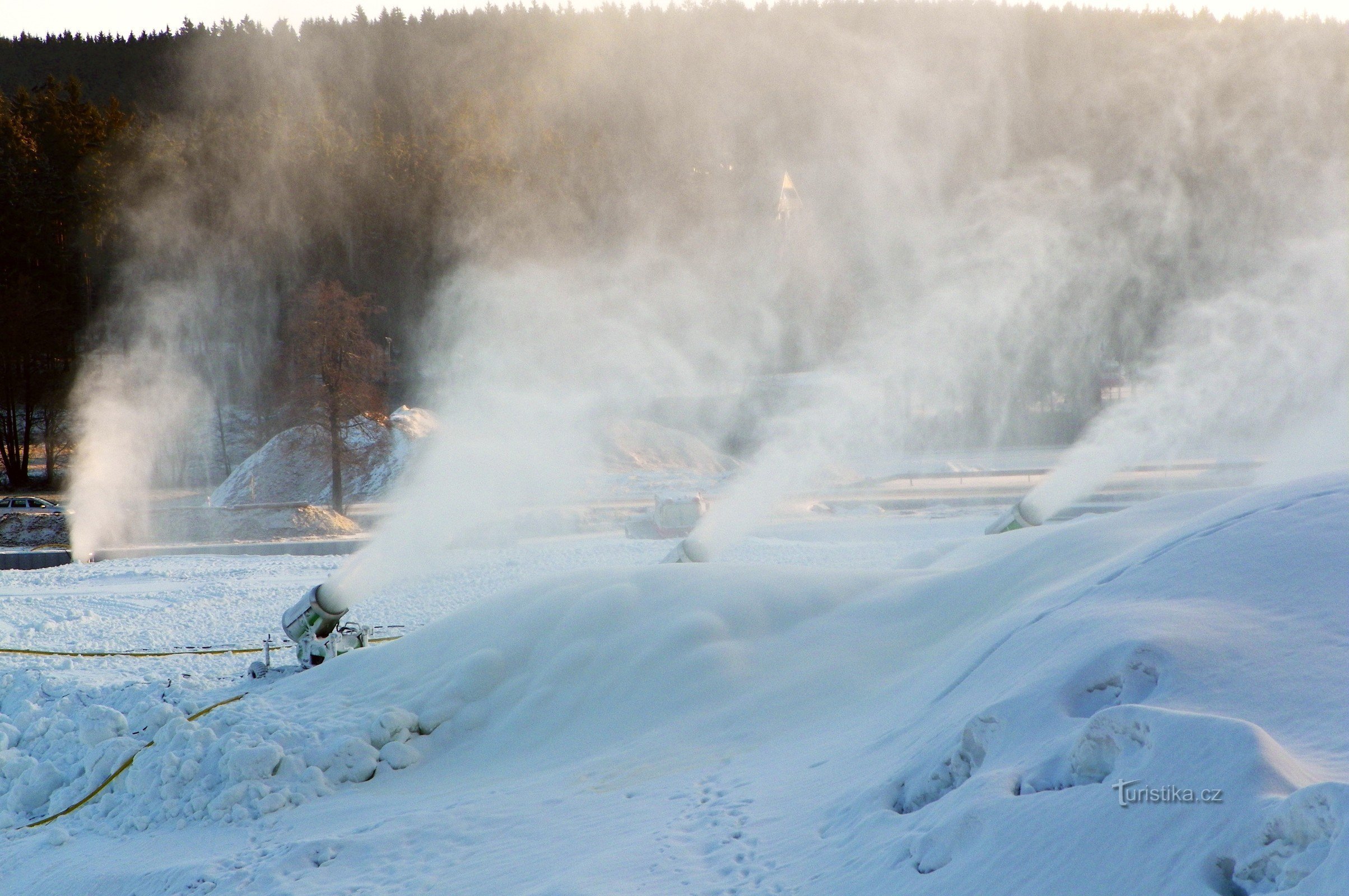 Filling the snow reservoir 26.2.2016/XNUMX/XNUMX