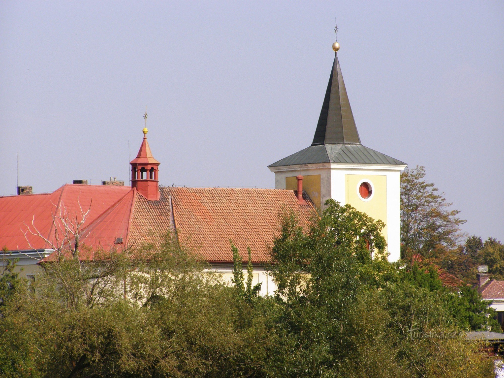 Plotiště nad Labem - Szent István-templom. Péter