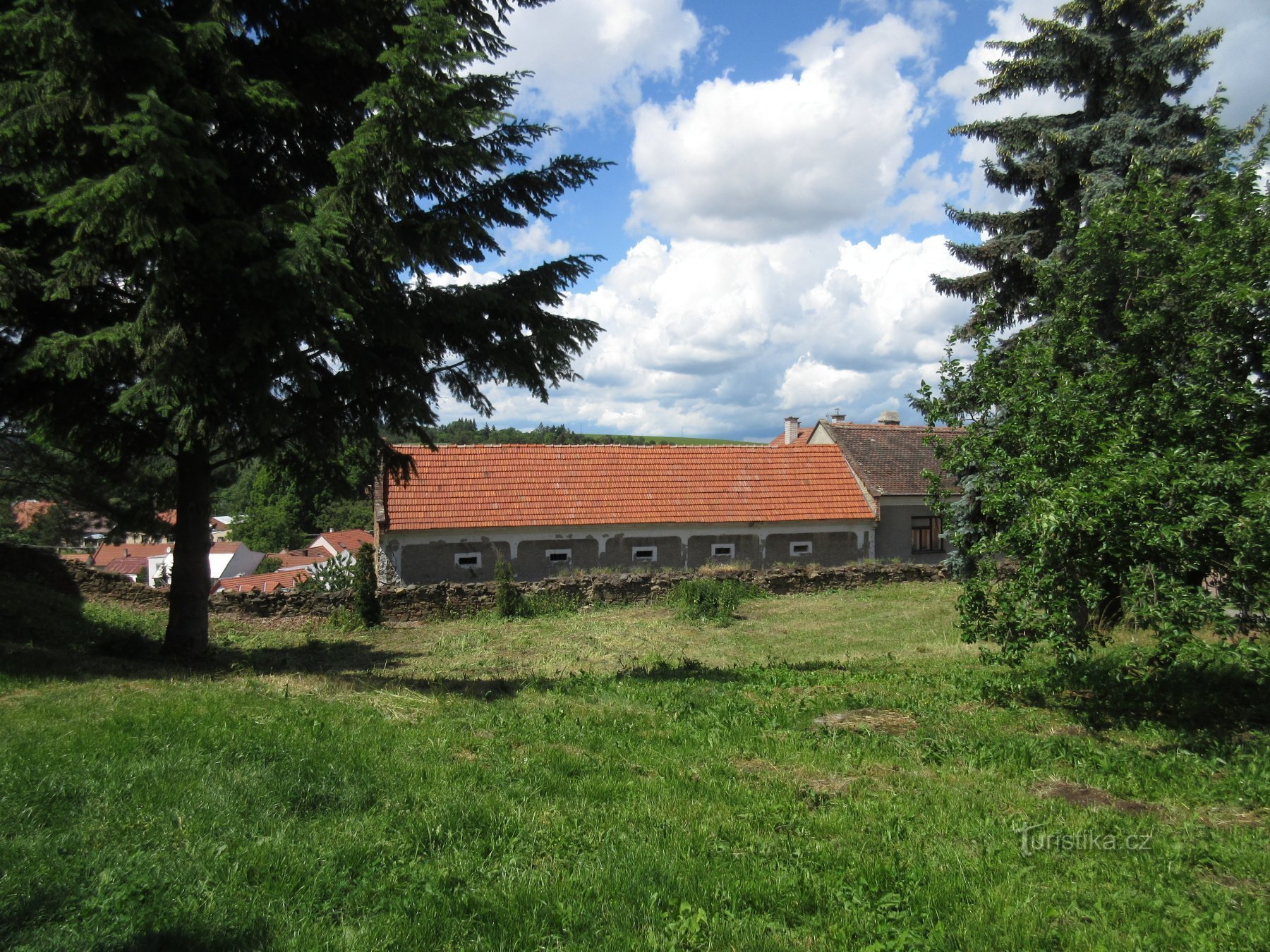 Plumlov - Schloss, inkl. Geschichte der Stadt