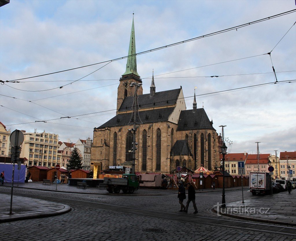 Pilsen, cathédrale St. Barthélemy