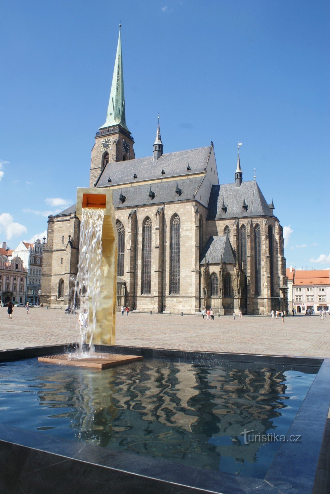 Pilsen - Kathedraalkerk van St. Bartholomeus