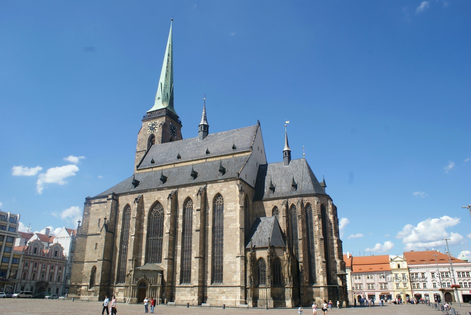 Pilsen - Église cathédrale de St. Barthélemy