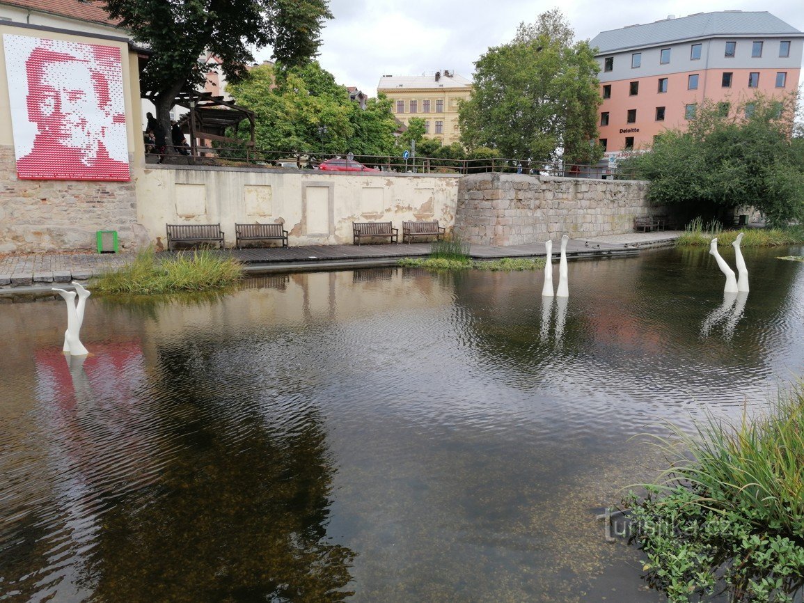 Pilsen Venedig eller Mlýnská strouha