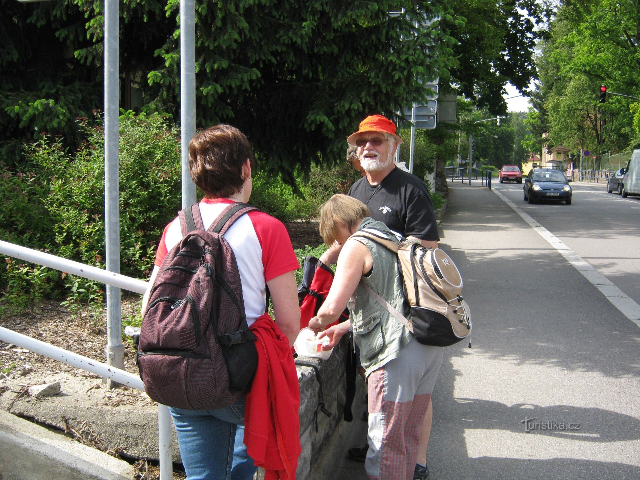 Departure after snack