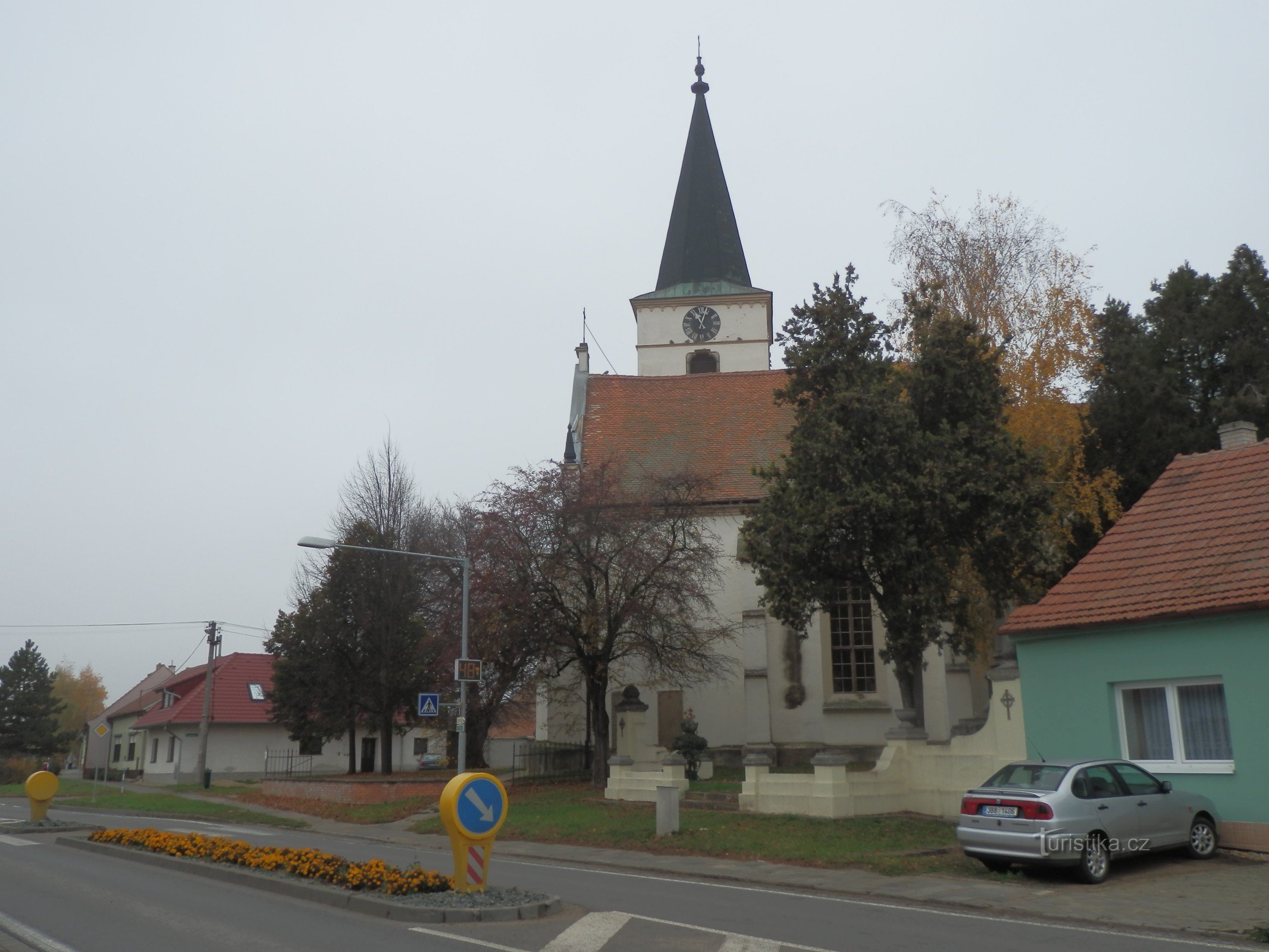 Lungo il Cammino di Santiago da Židlochovice a Brno