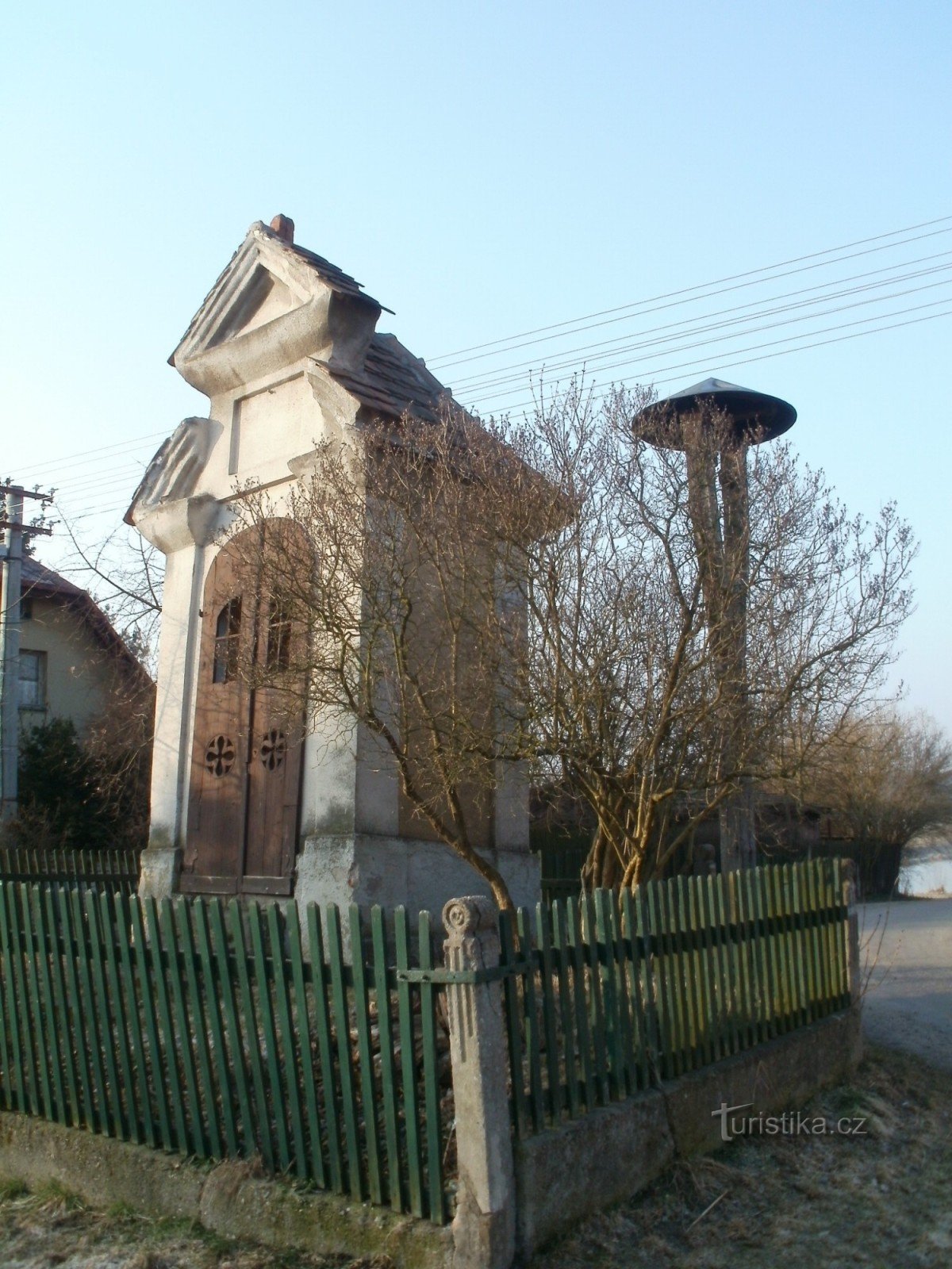 Pocaply - Szent kápolna. Jan Nepomucký