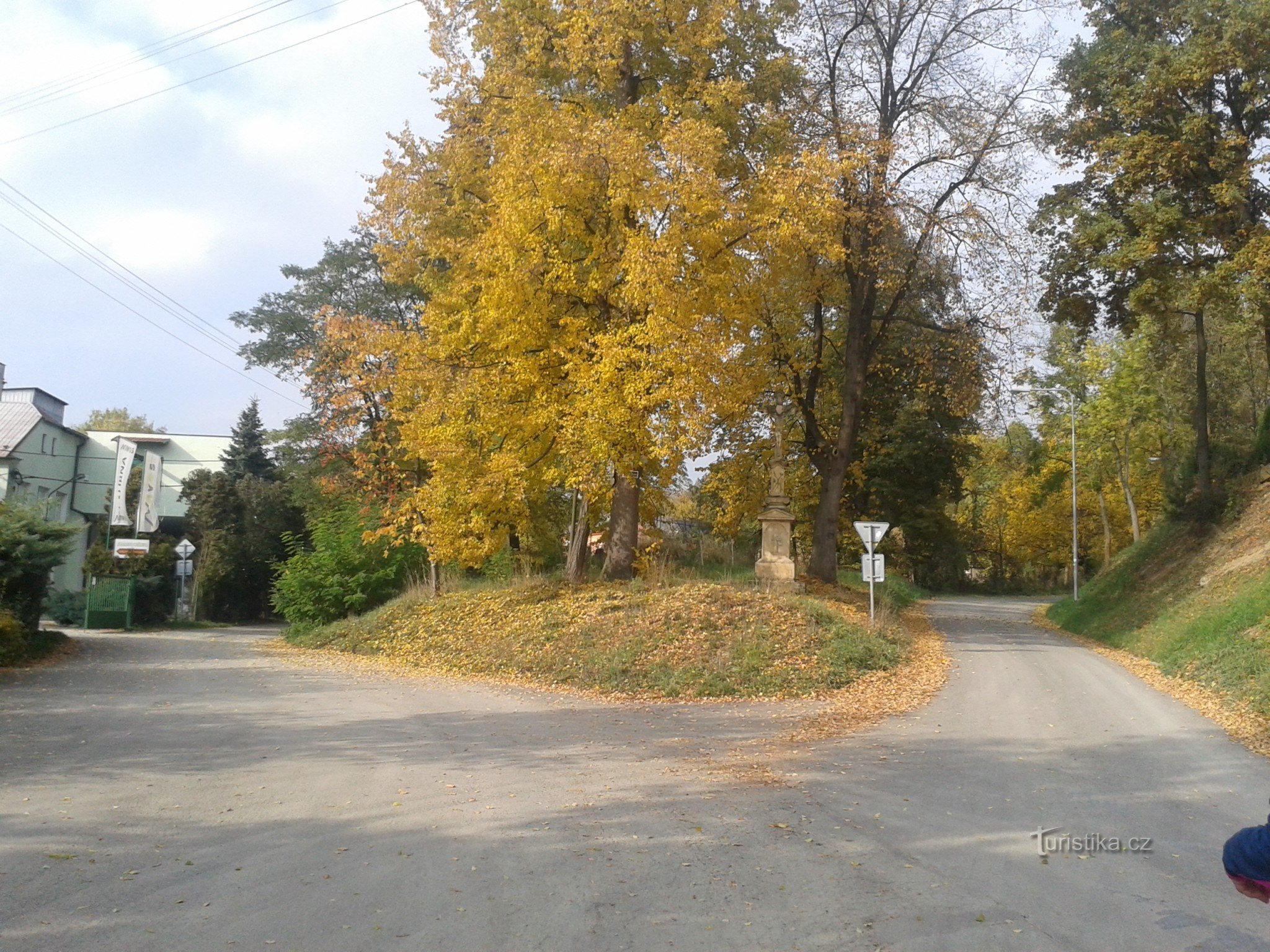 Početak šetnje - križanje Krumpach