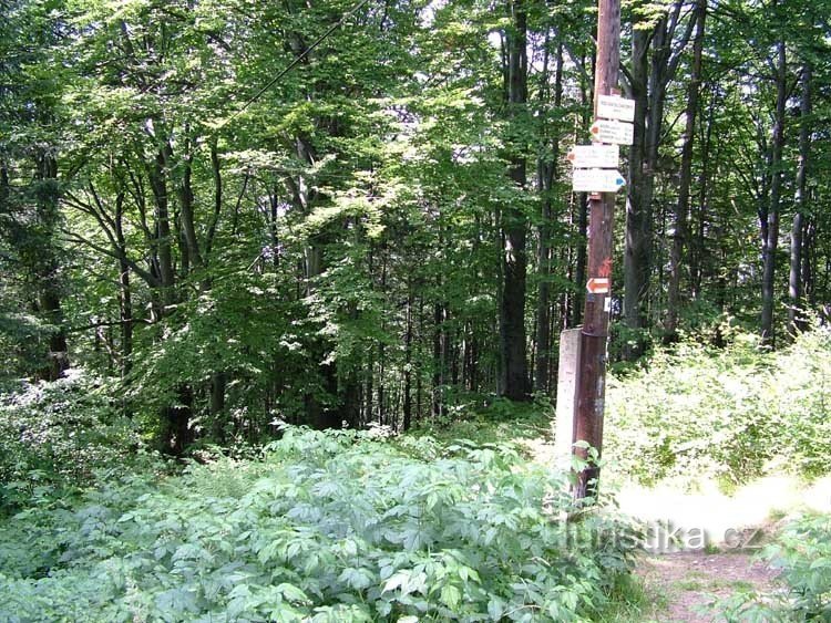 Unter der Chantoryje-Hütte