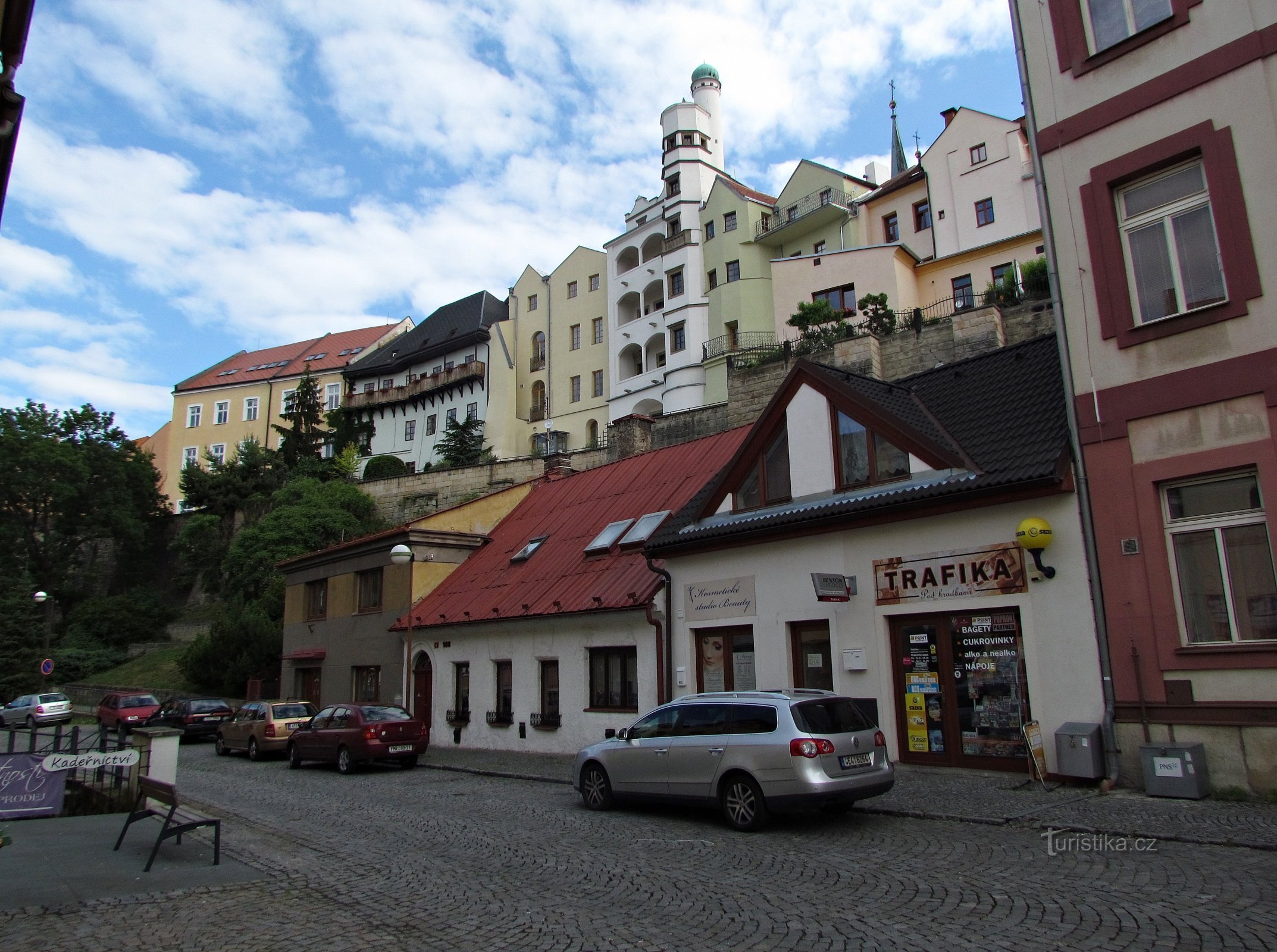 Unter den Stadtmauern von Chrudim