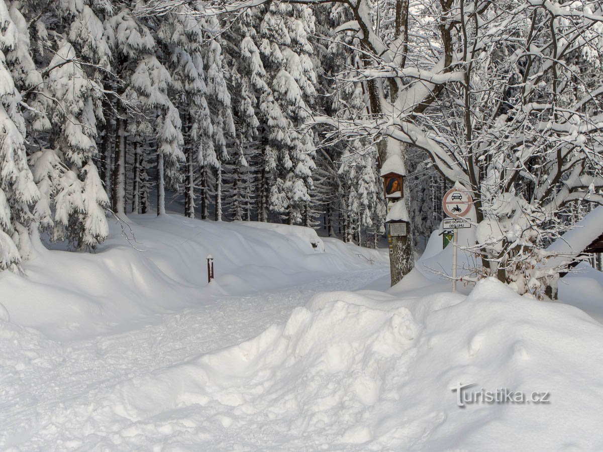 Klepáč 下的大雪