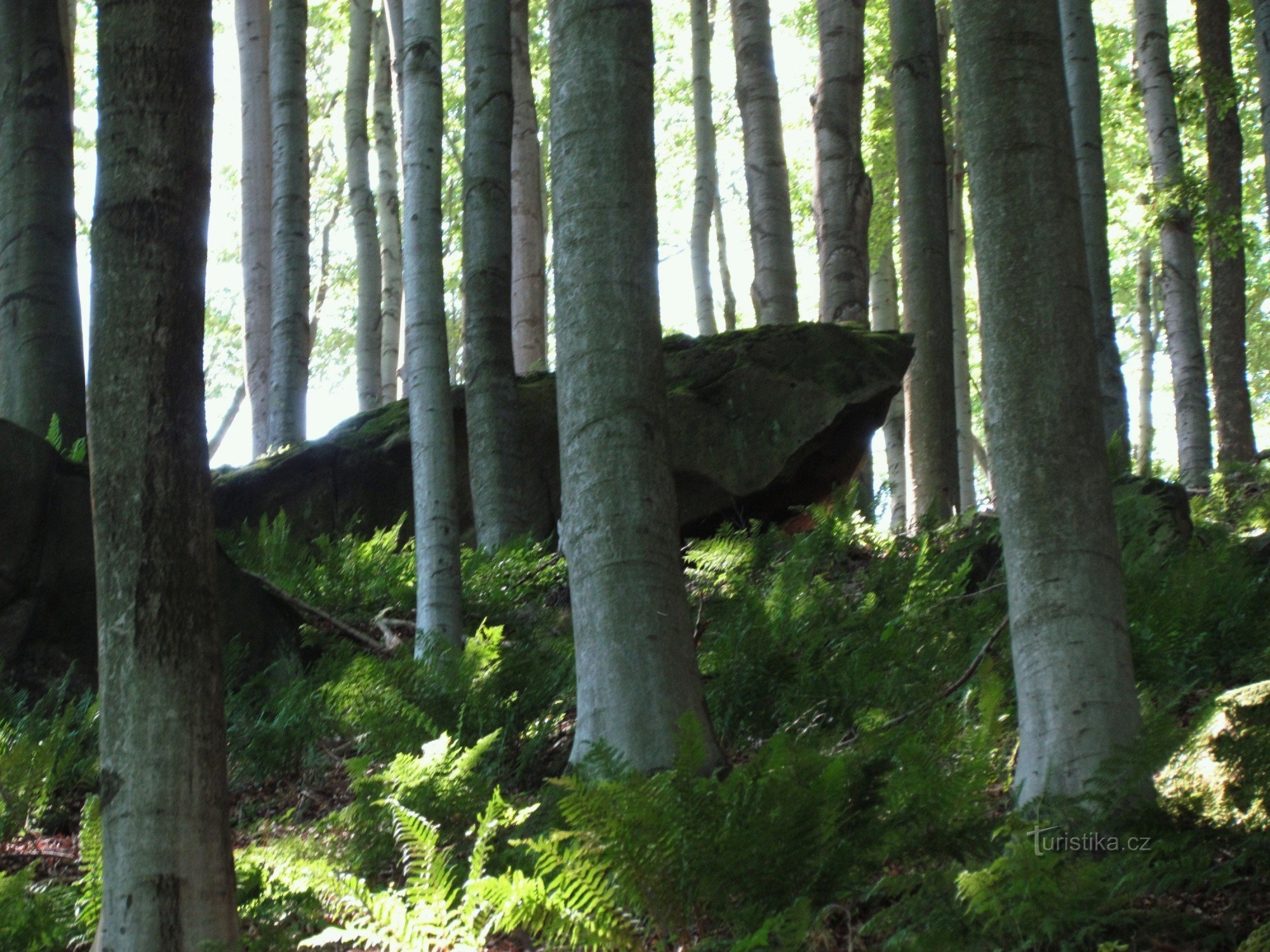 unter den Havranka-Felsen