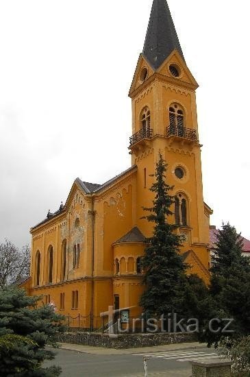 Podbořany: Frelserens Kirke