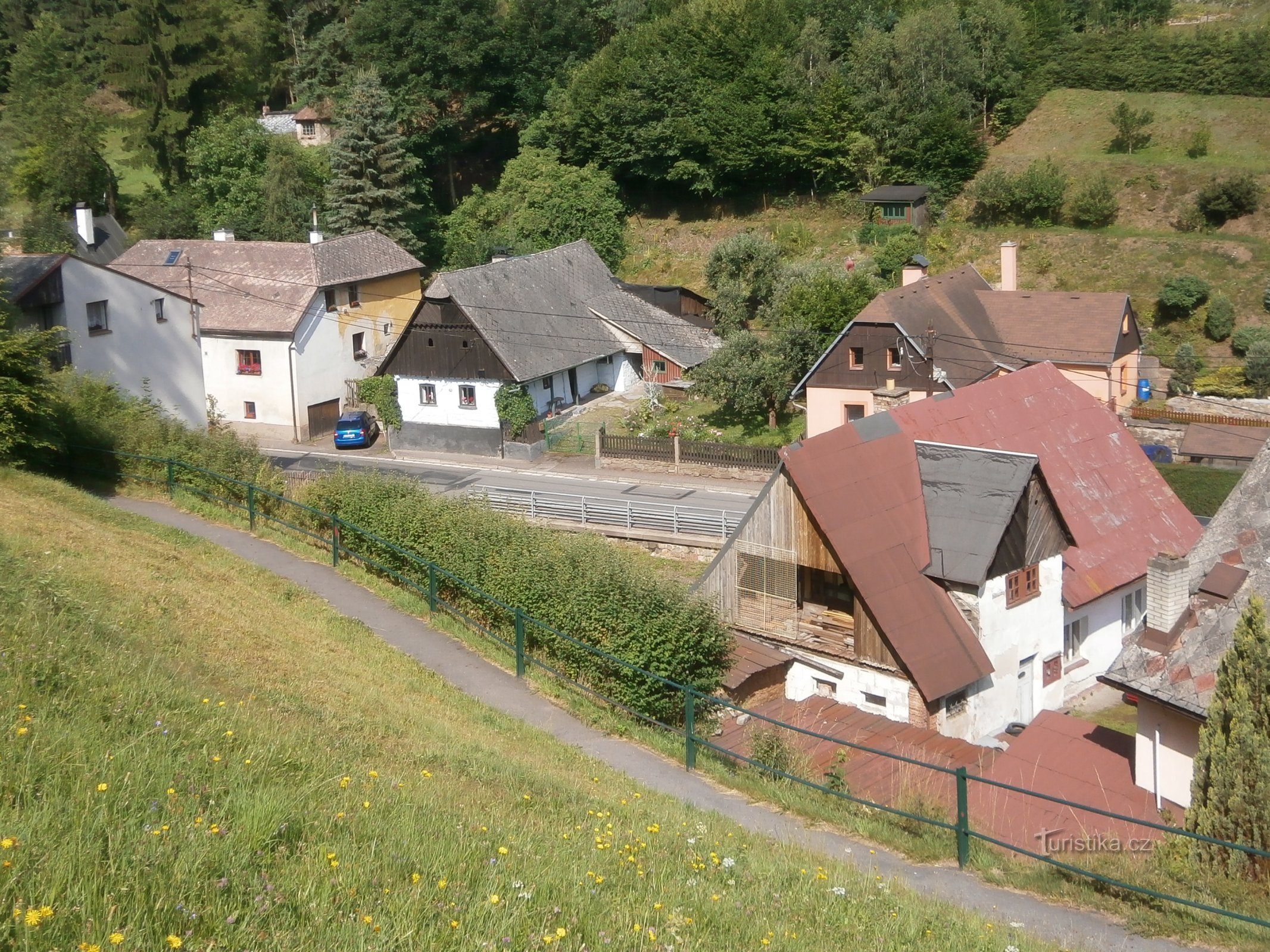 Poděbradova straat (Úpice)