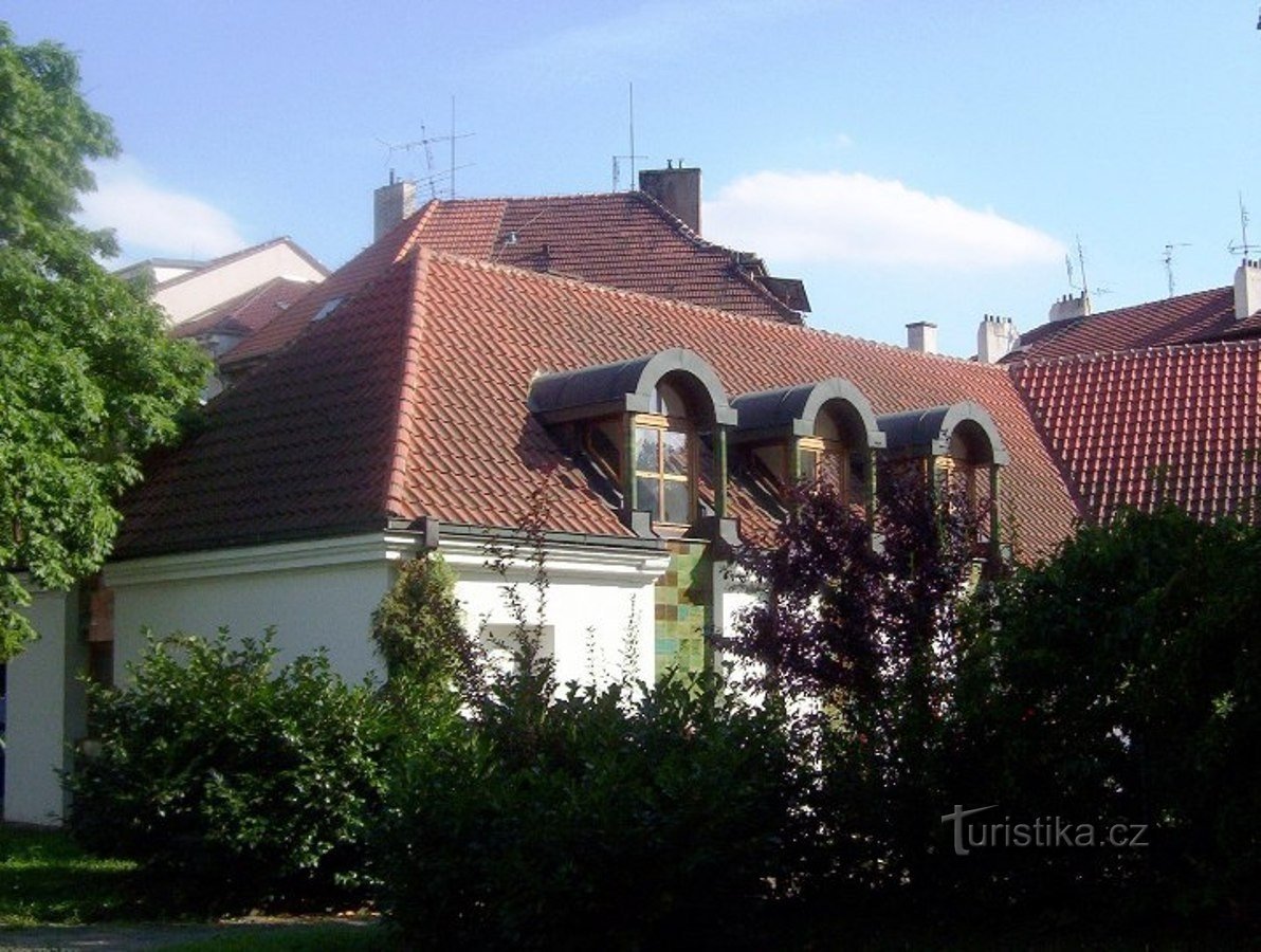 Podebrady-Husova street-Evangelická parish-Photo: Ulrych Mir.