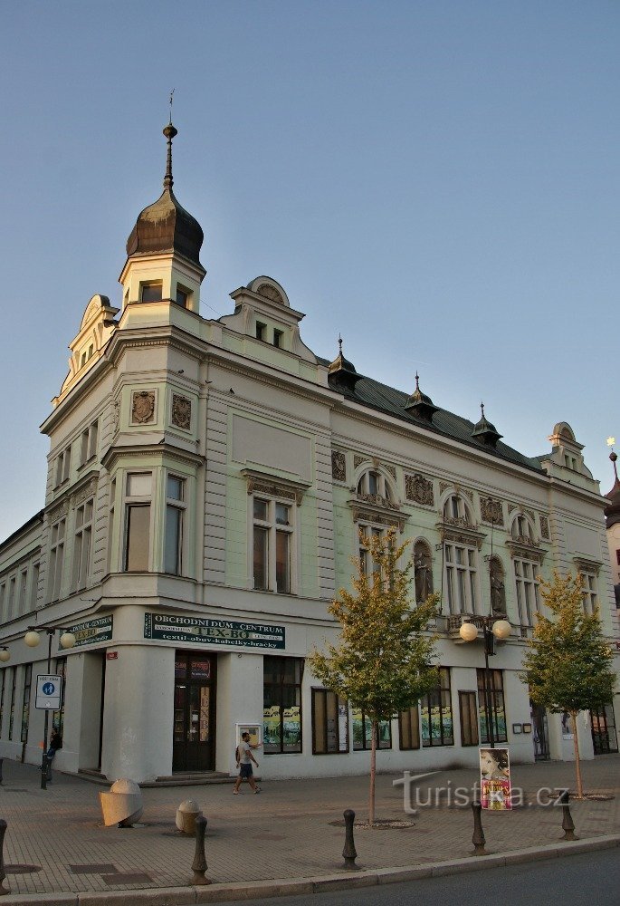 Podebrady - Caisse d'épargne des citoyens (bâtiment de la caisse d'épargne)