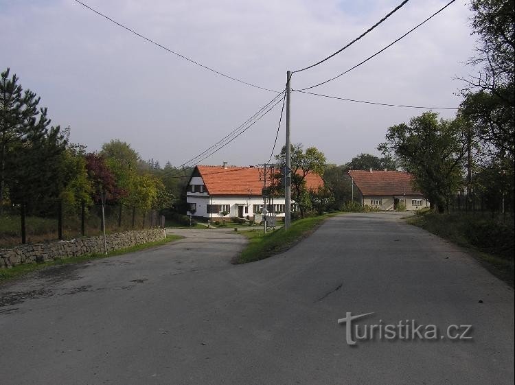 Podovsi : route vers Hranice