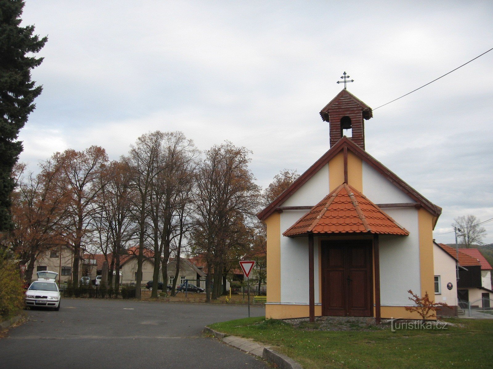 A kápolna hossza