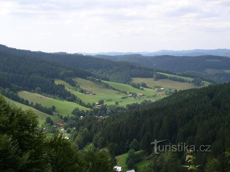 Podťaté z cesty do sedla Pindula