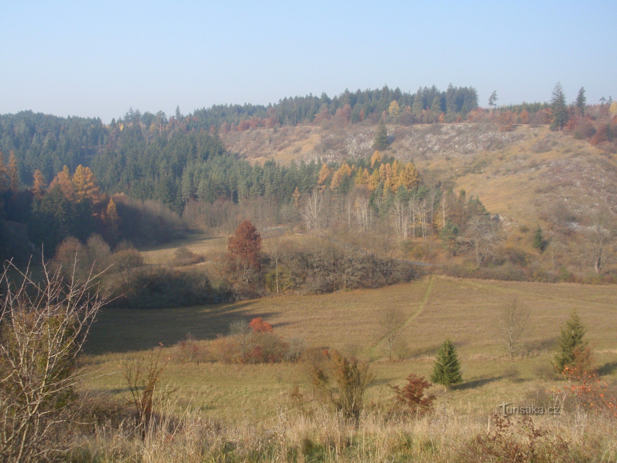 Autumn Macocha is finally free again, or from Vilémovice to Blansko