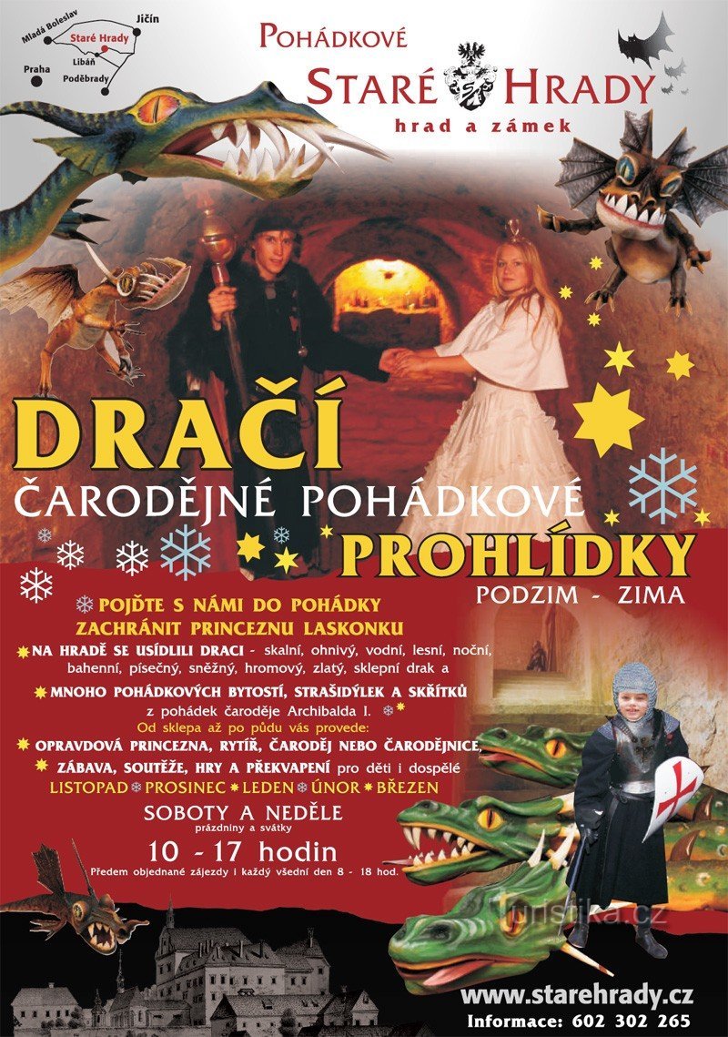 Autumn holidays with DRAGONS - come with us to a fairy tale to save Princess Laskonka